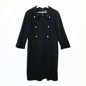 NWT IVANKA TRUMP LONG-SLEEVE BLAZER DRESS Size P
